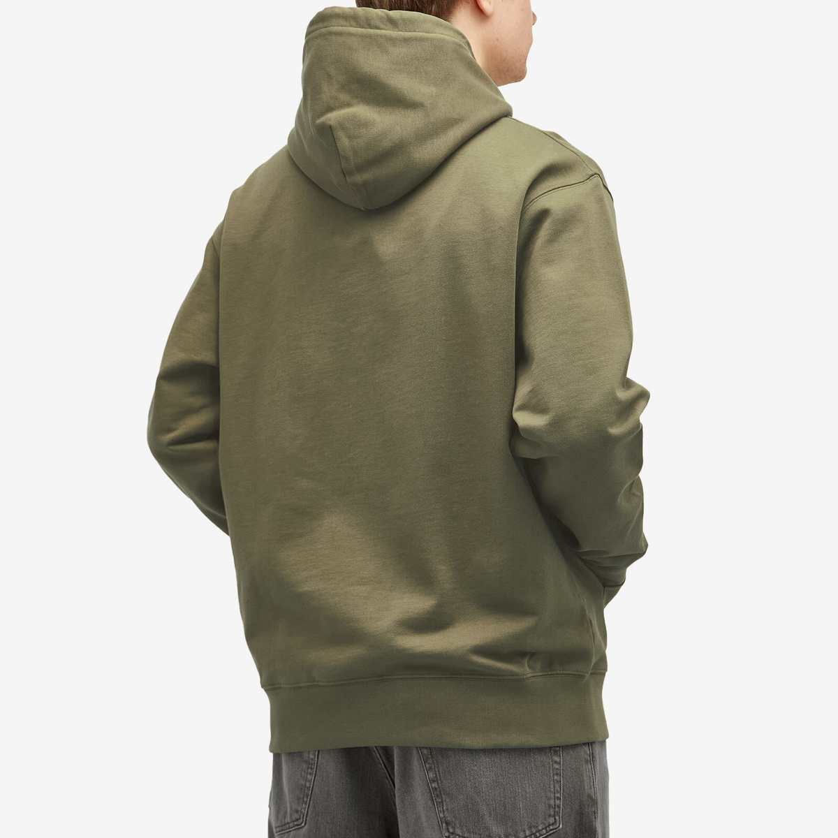 Norse Projects Men's Standard Hoodie in Sediment Green