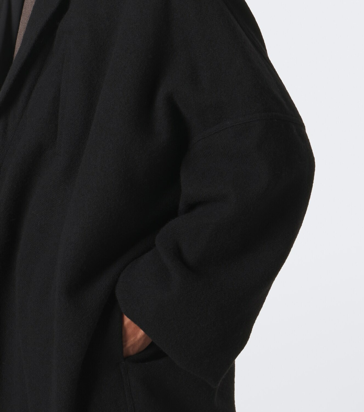 Rick Owens Poiret virgin wool coat
