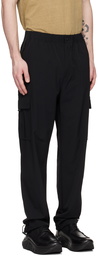 BOSS Black Elasticized Waistband Cargo Pants