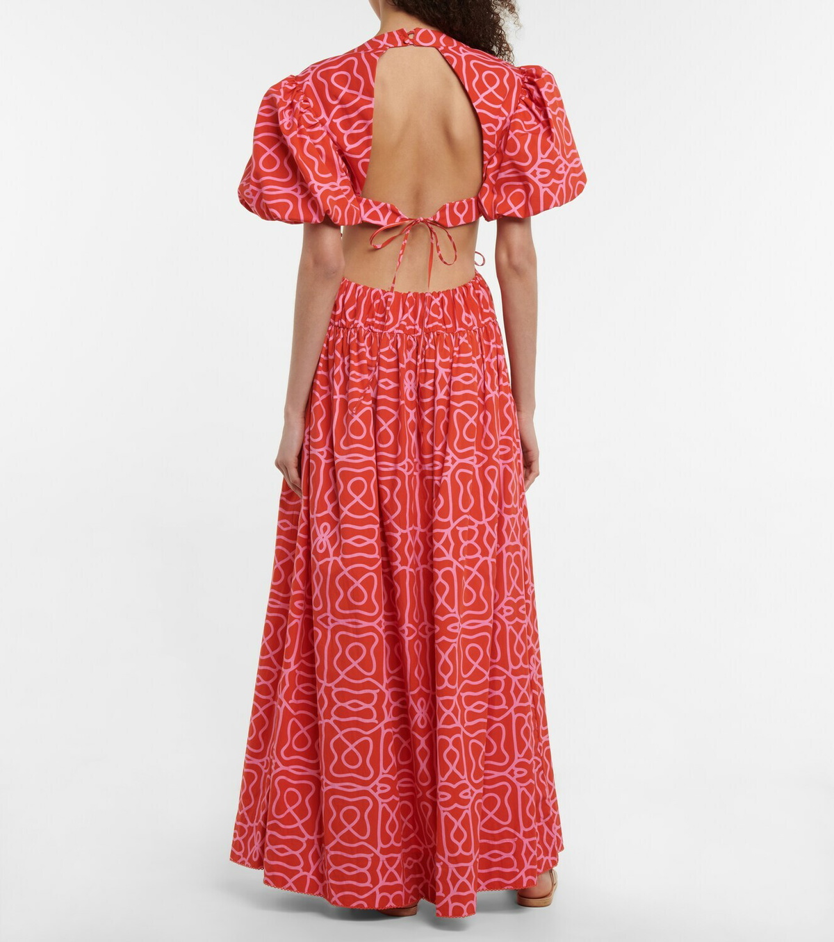 Culotte de bikini en tissu recyclé à imprimé fleuri et à fronces Vaiven Culotte de bikini en tissu recyclé à imprimé fleuri et à fronces Vaiven