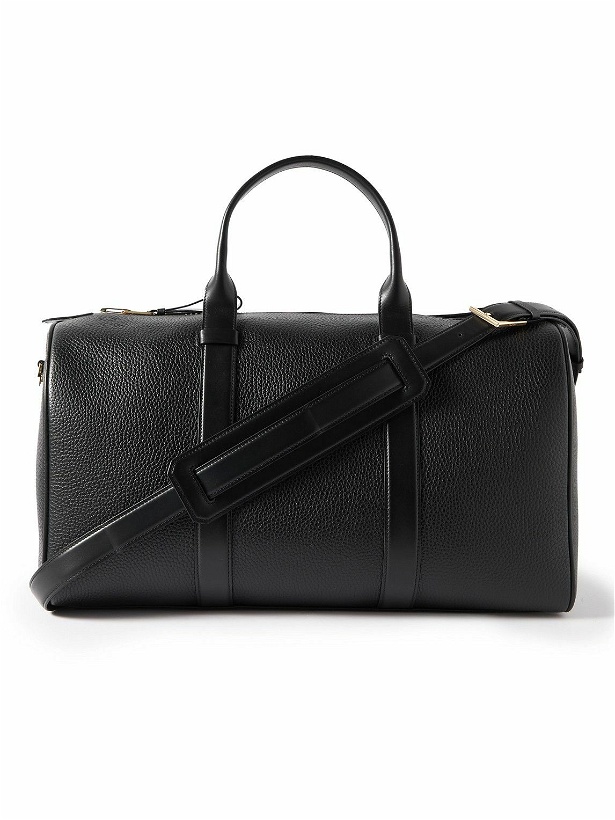 Photo: TOM FORD - Pebble-Grain Leather Duffle Bag