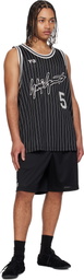 Y-3 Black Anthony Edwards Basketball Jersey