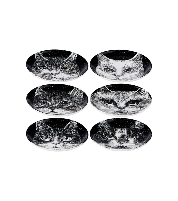 Photo: Fornasetti High Fidelity set of 6 porcelain coasters