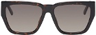 Marc Jacobs Tortoiseshell Square Sunglasses