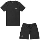 F.C. Real Bristol Men's FC Real Bristol Training T-Shirt And Short Set in Black