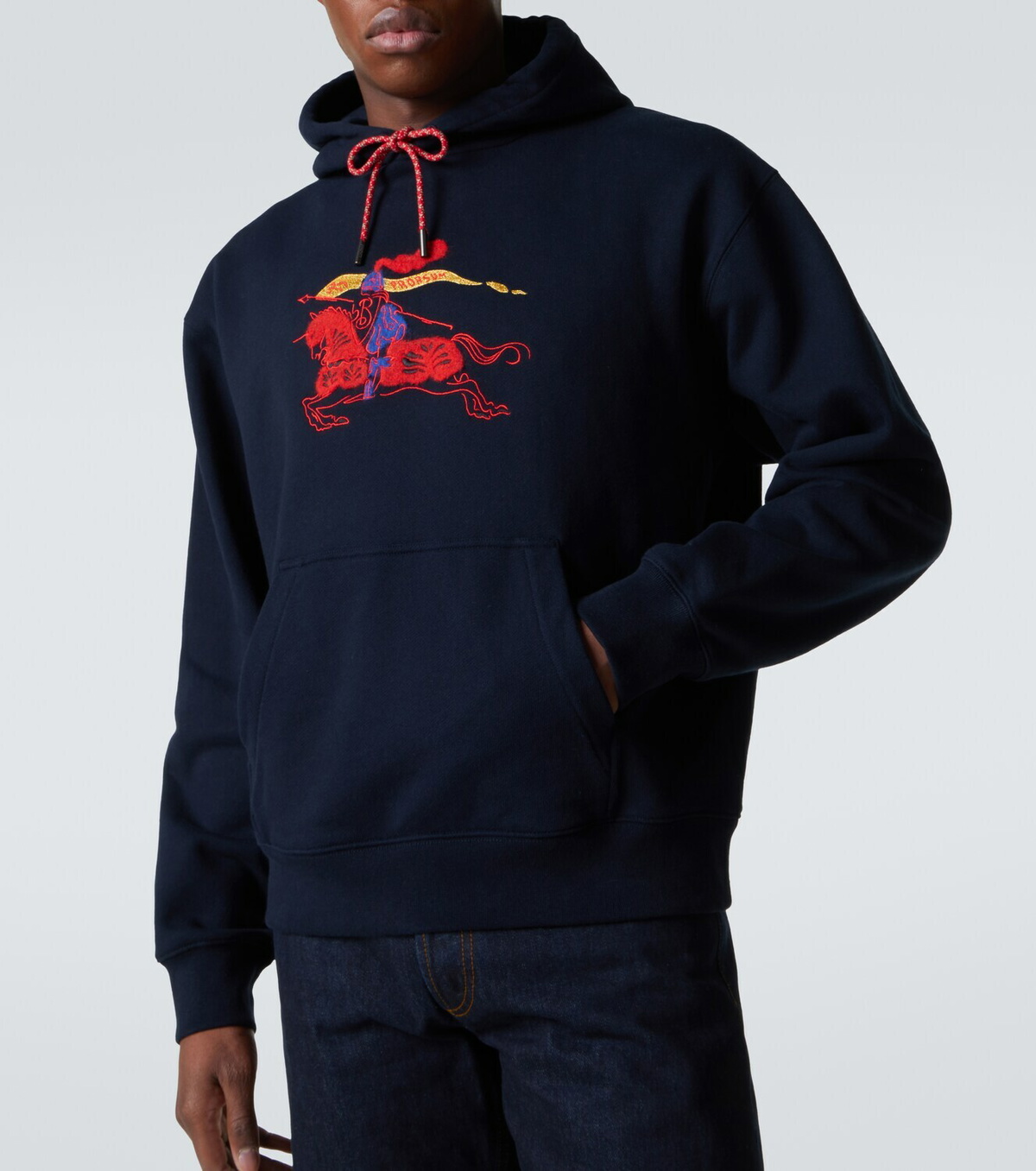 Burberry EKD cotton hoodie Burberry
