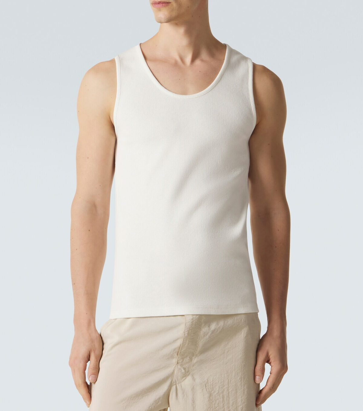 Lemaire Cotton and linen tank top
