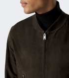 Arma Didier suede bomber jacket