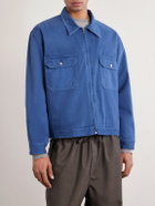 A.PRESSE - Cotton-Twill Jacket - Blue