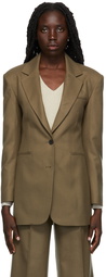 Blossom Taupe Wool Super Blazer