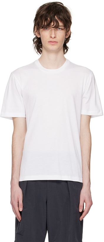Photo: Brioni White Gassed T-Shirt
