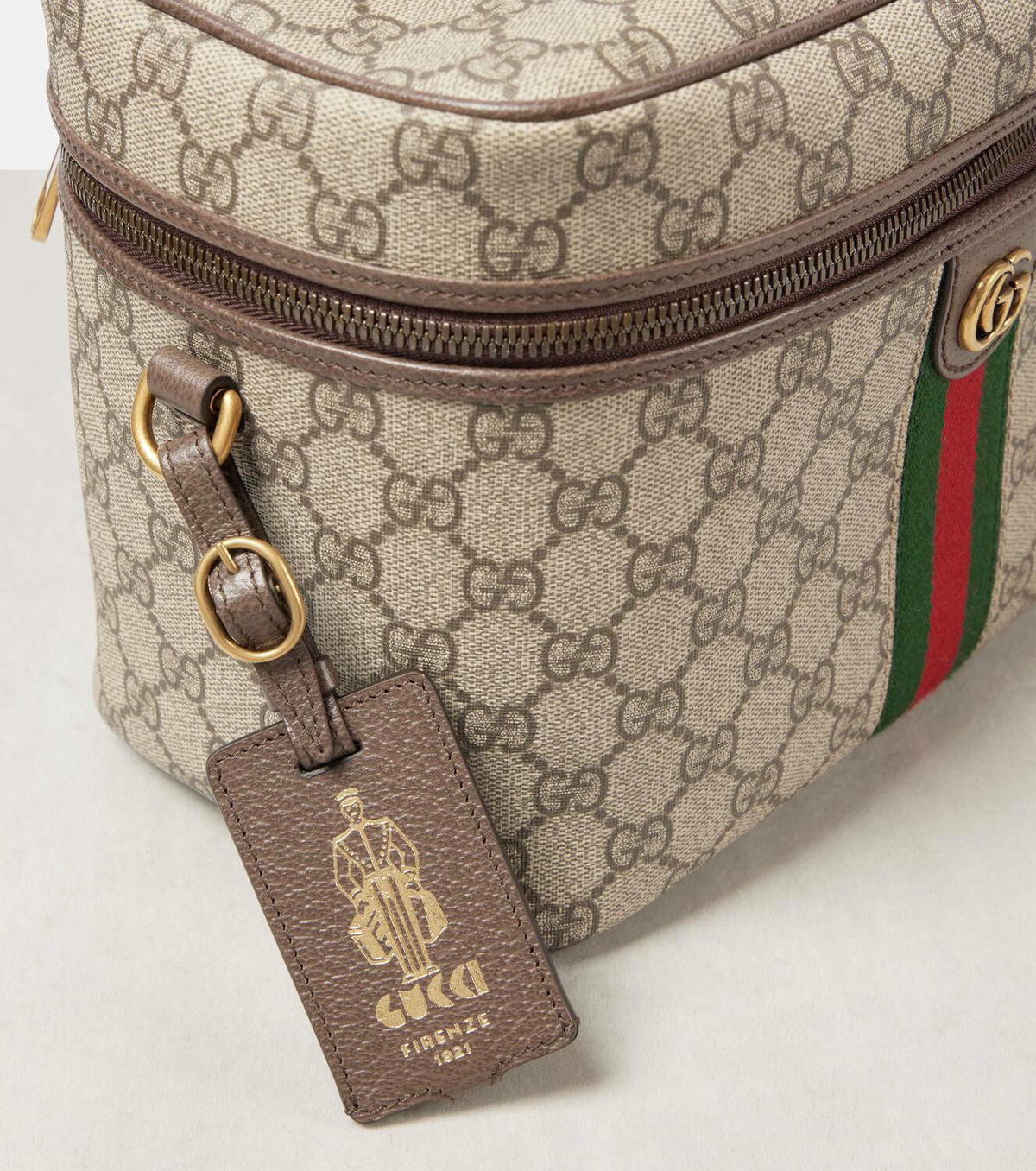 Gucci Gucci Porter Medium canvas vanity bag Gucci Gucci Gucci Porter Medium canvas vanity bag Gucci