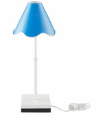 Jonathan Adler Blue Ripple Rechargeable Lamp