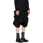 Julius Black Tactical Kite Shorts