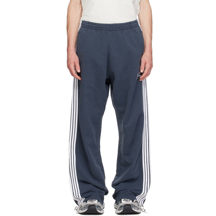 Photo: Balenciaga Navy Baggy Sweatpants