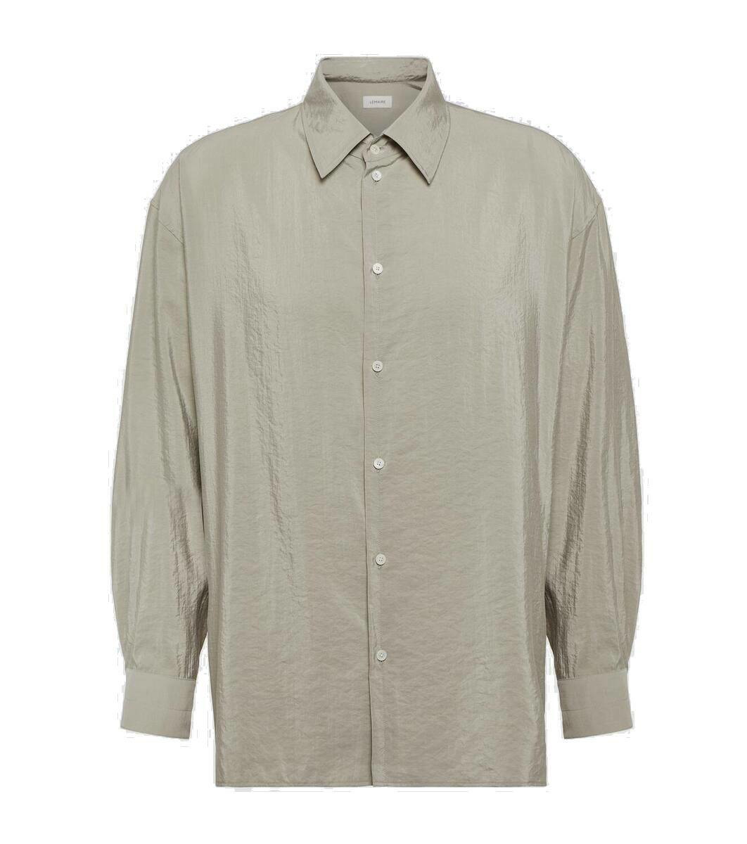 Photo: Lemaire Twisted silk-blend shirt
