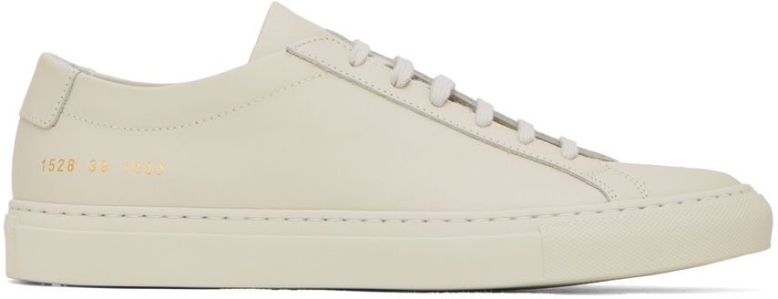 Photo: Common Projects Off-White Original Achilles Low Sneakers