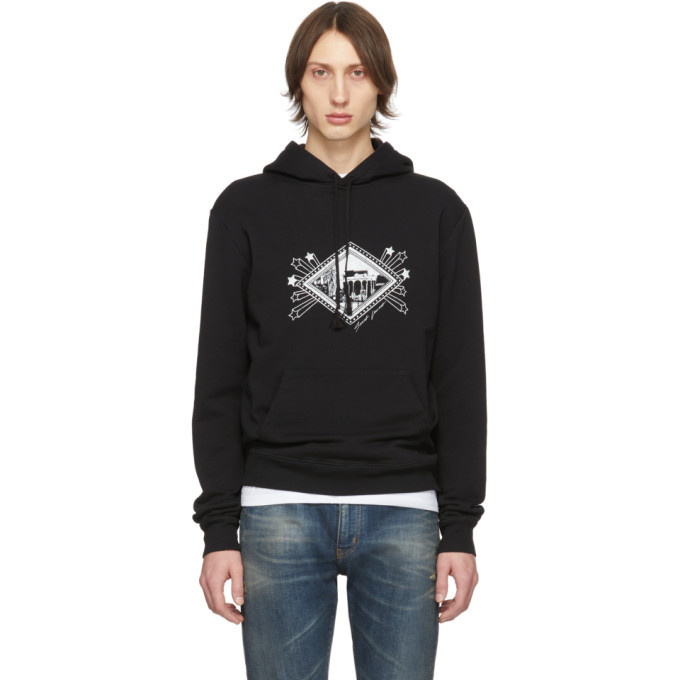 Saint laurent cheap black hoodie