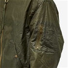 Barbour Men's Heritage+ Flyer Wax Field Jacket in Archive Olive