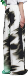 Gerrit Jacob White Airbrushed Track Pants