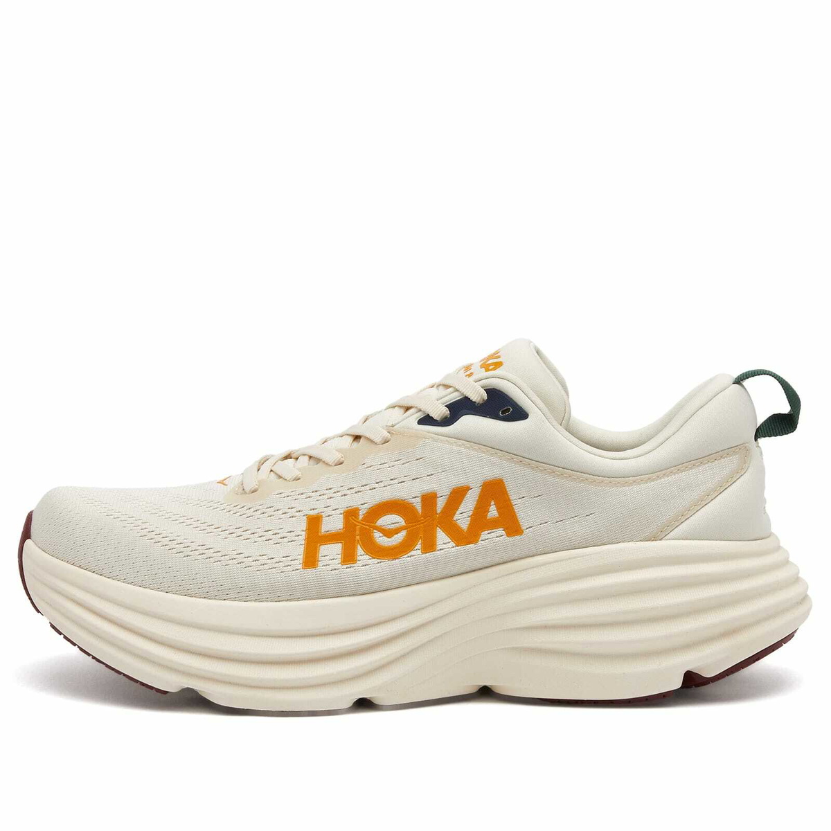 HOKA ONE ONE M Bondi 8 in Oat Milk/Alabaster Hoka One One