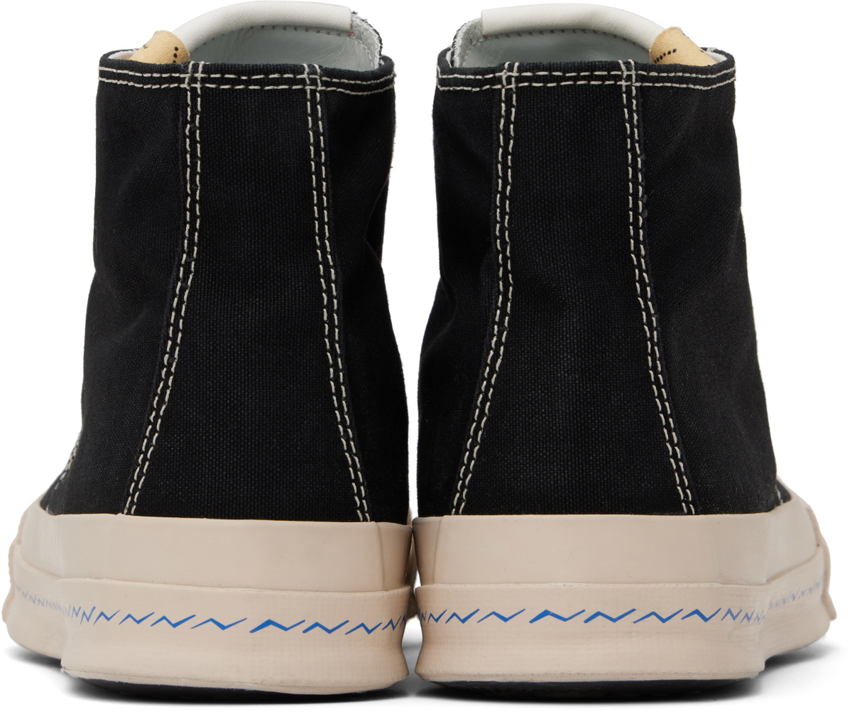 visvim Black Skagway Hi Sneakers