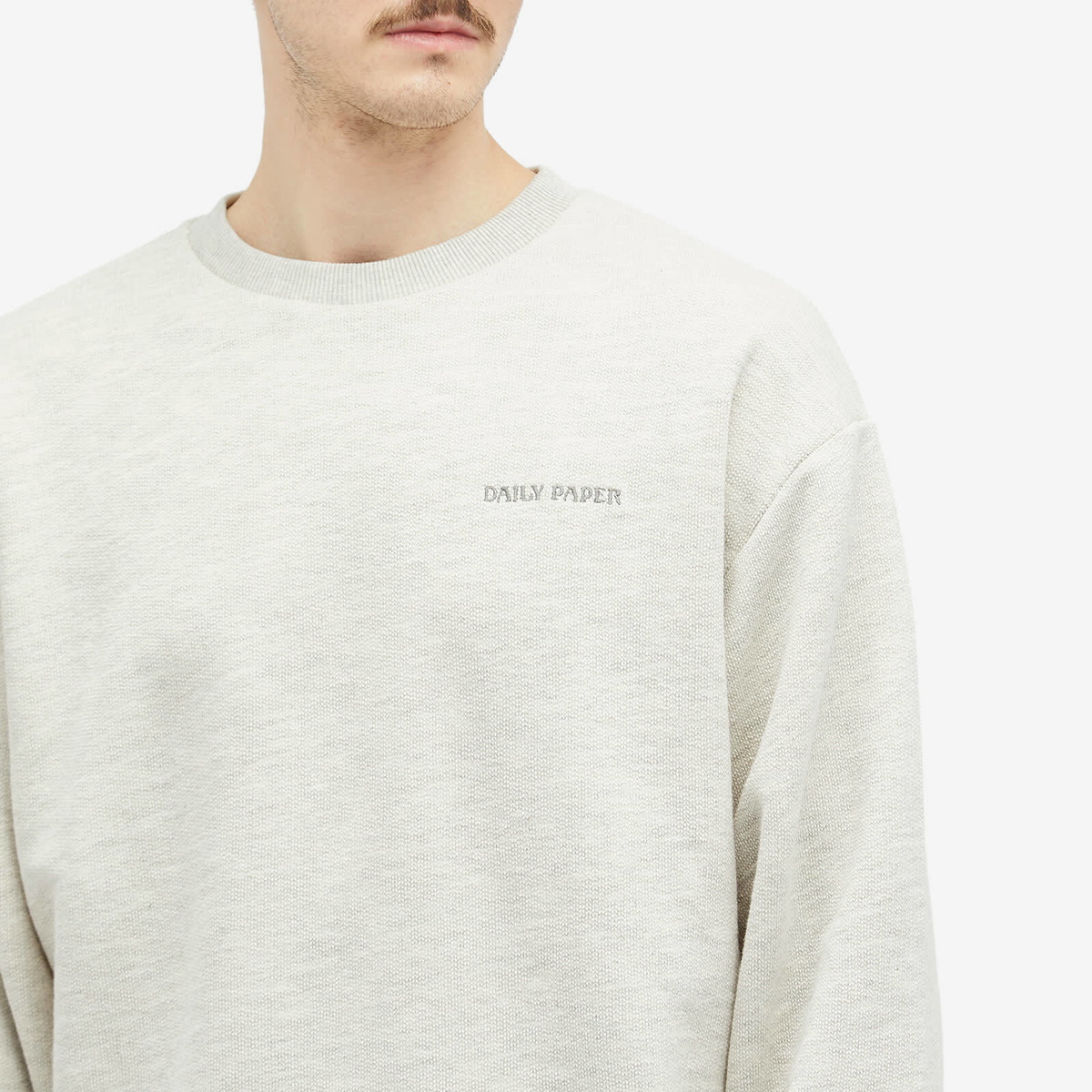 Daily Paper Men's Aniola Sweatshirt in Grey Marl