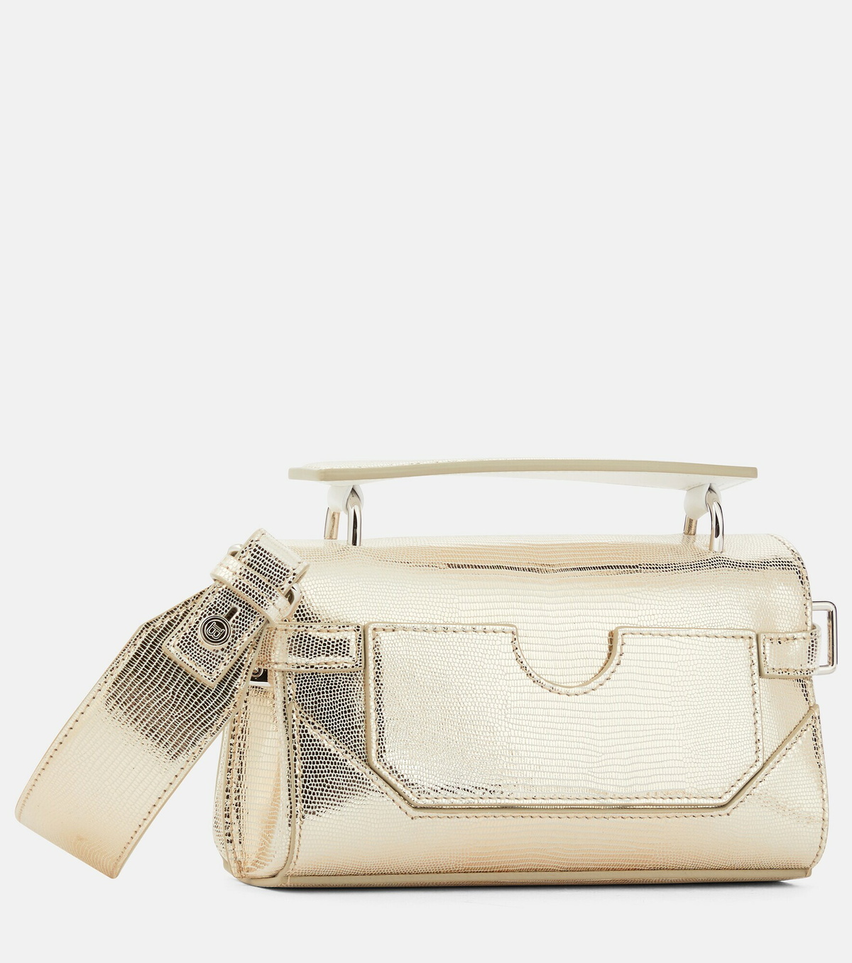 Balmain - B-Buzz 23 leather crossbody bag