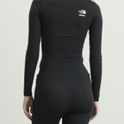 The North Face Women's x SKIMS W Refina Long Sleeve Top in Sk Onyx