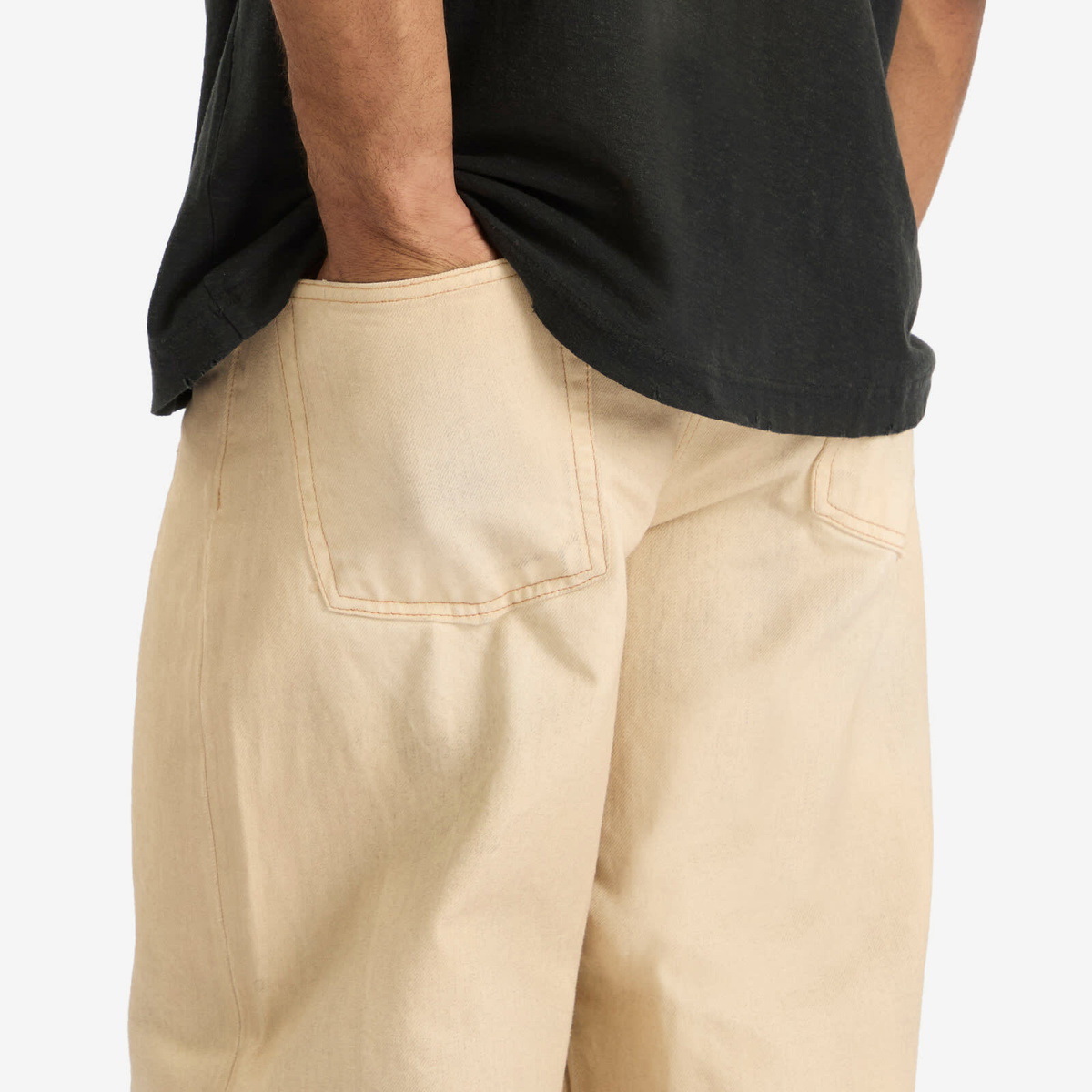 Acne Studios Men's 1981 U Traffic Sand Wash Loose Fit Jeans in