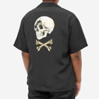 Neighborhood Men's × Great Frog Skull Hawaiian Shirt in Black