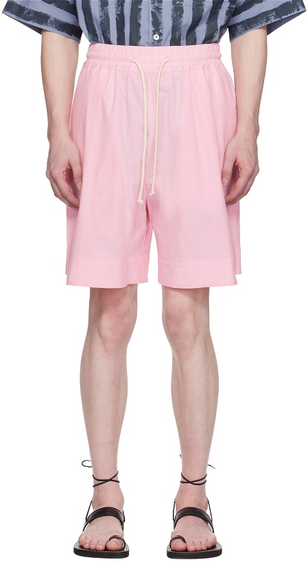 Photo: Toogood Pink 'The Diver' Shorts