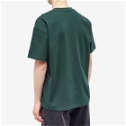 Last Resort AB Men's Cross Pocket T-Shirt in Washed Green