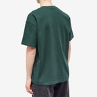 Last Resort AB Men's Cross Pocket T-Shirt in Washed Green