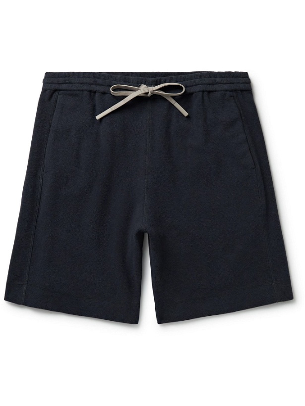 Photo: Theory - Sol Cotton-Terry Shorts - Blue