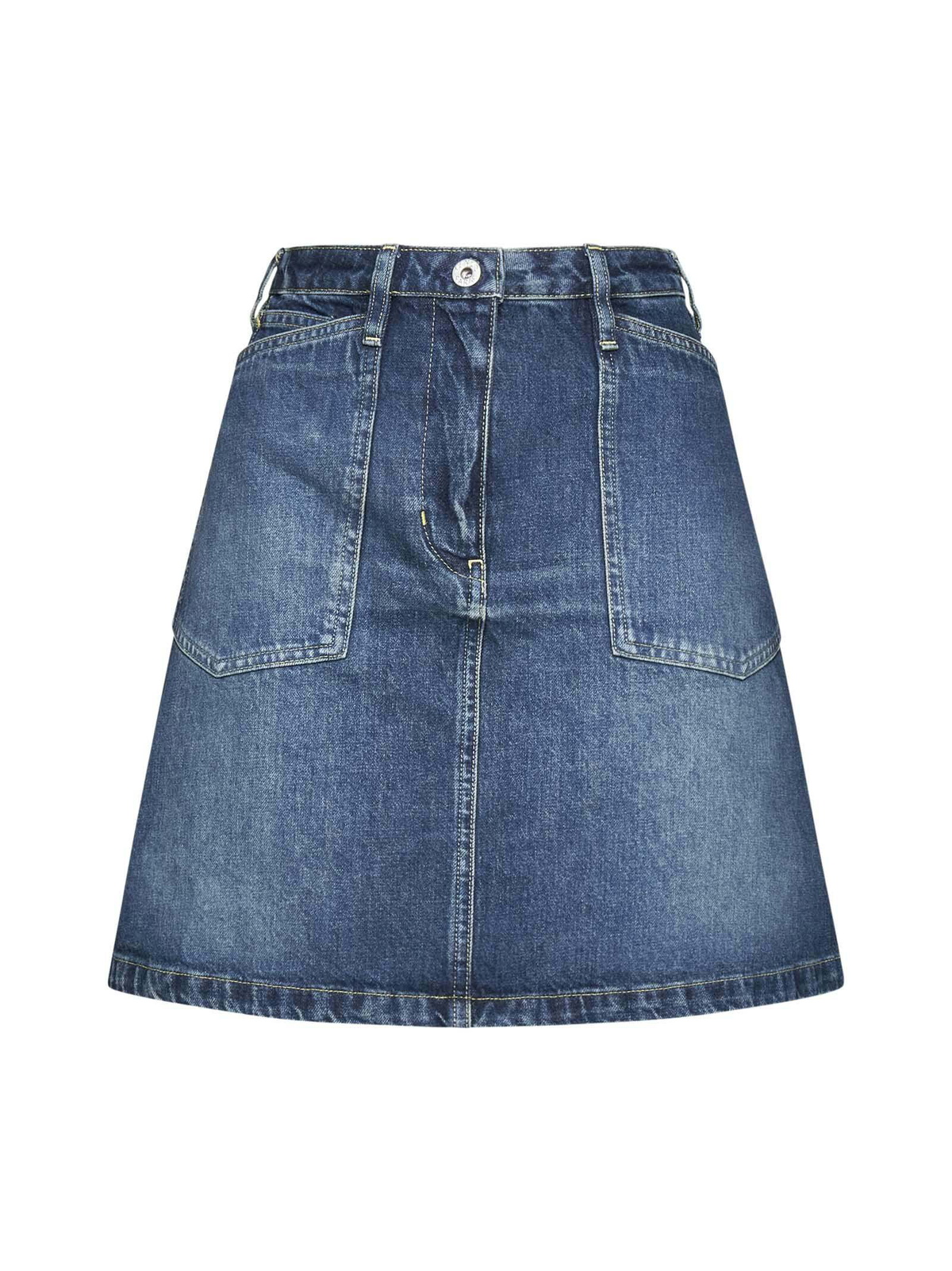 KENZO PARIS - Kenzo X Verdy Cotton & Wool Mini Skirt Kenzo