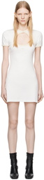 Courrèges White Circle Minidress