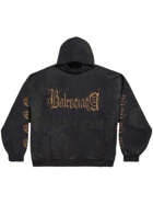 BALENCIAGA - Logo Cotton Hoodie