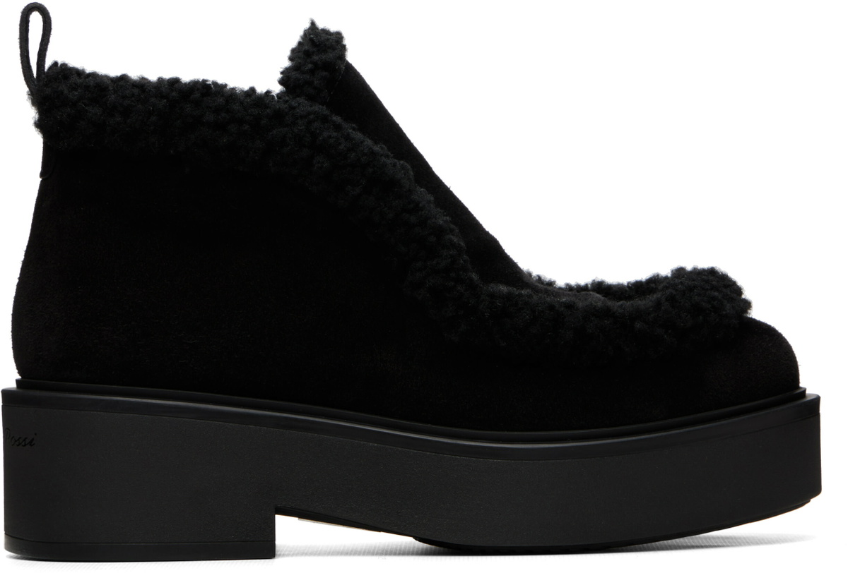 Gianvito Rossi Black Yari Boots