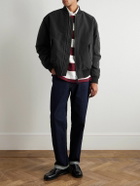 NN07 - Atlas 8264 Shell Bomber Jacket - Black