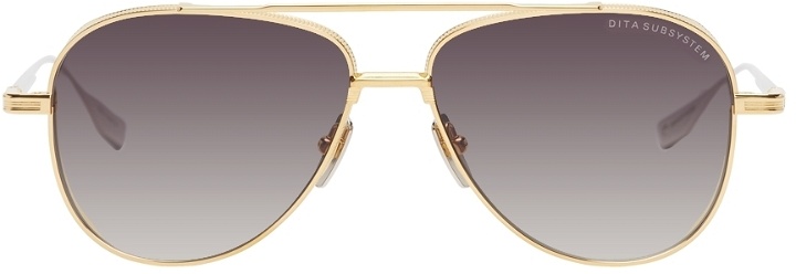 Photo: Dita Gold & Silver Subsystem Sunglasses