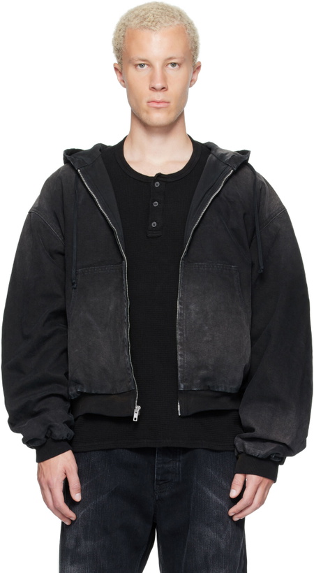 Photo: ALEXANDER DIGENOVA Black Underground Canvas Jacket