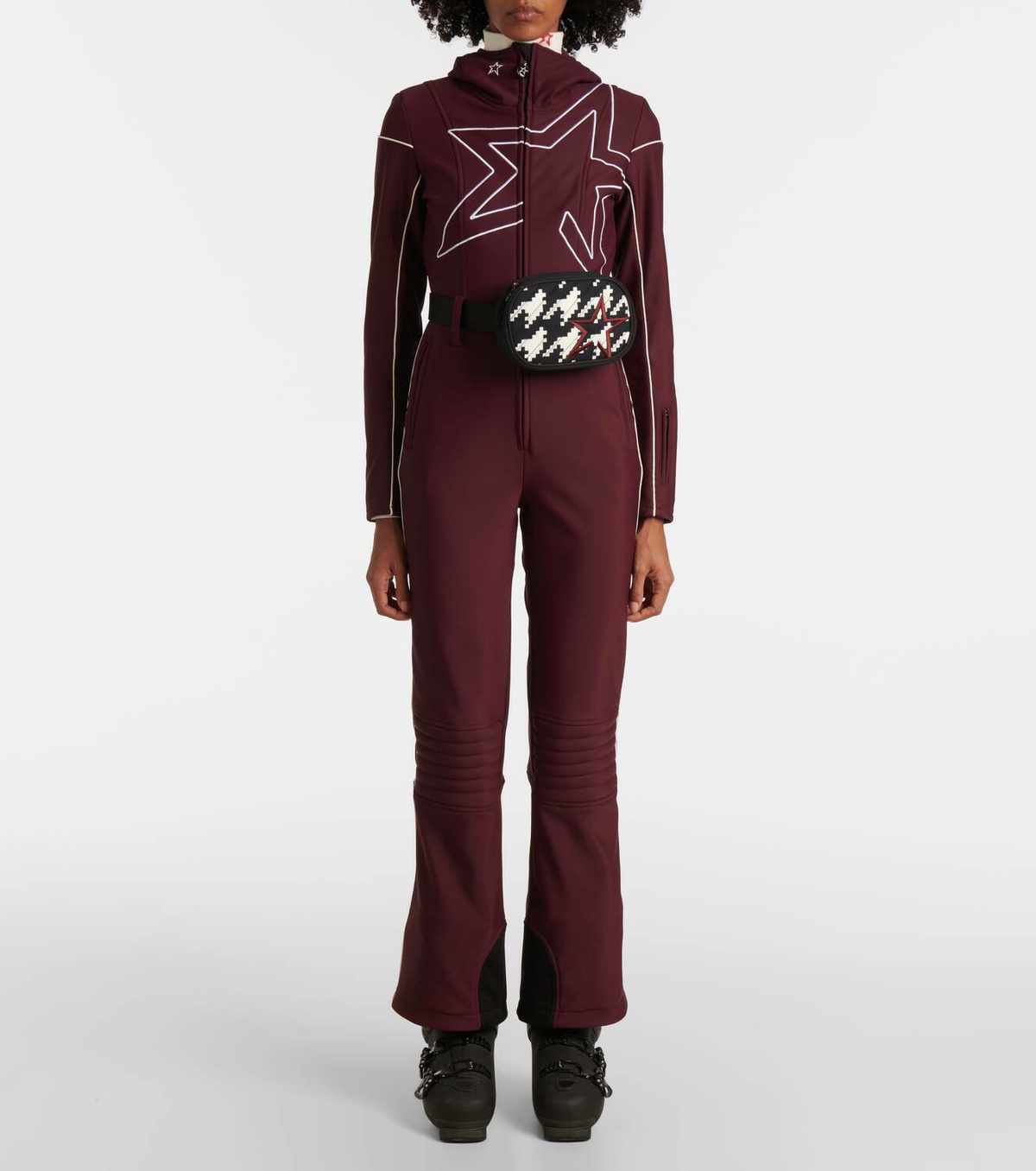 Perfect Moment Star houndstooth belt bag