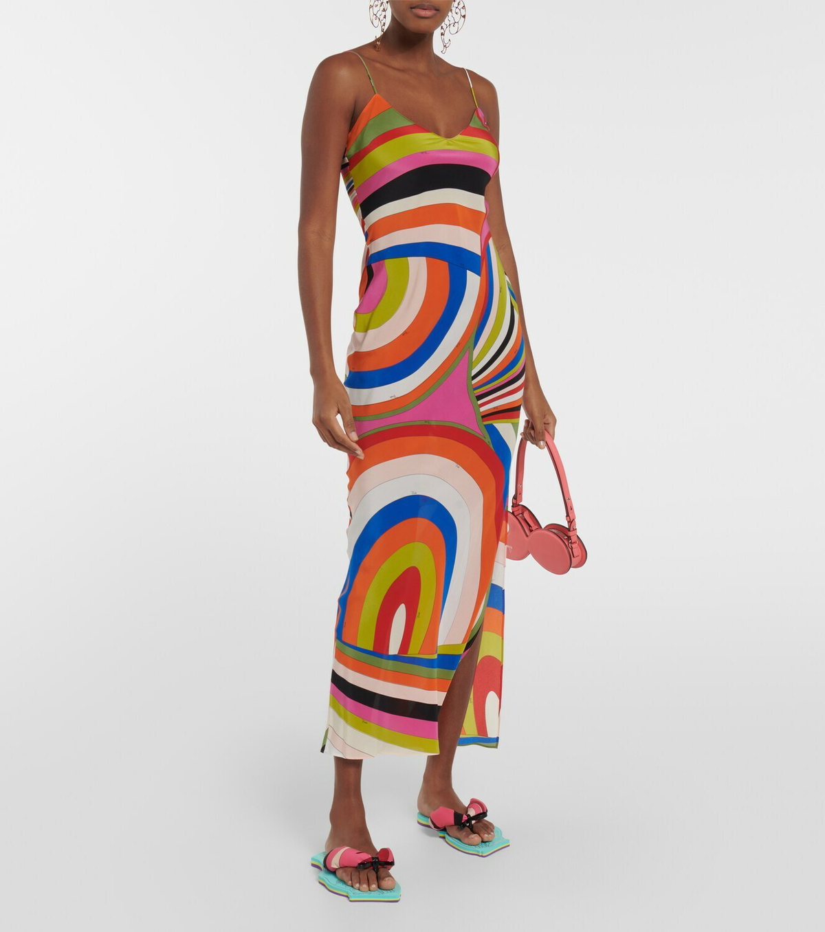 Pucci - Marmo-print padded sandals Emilio Pucci Pucci - Marmo-print padded sandals Emilio Pucci