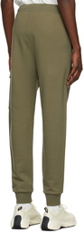 C.P. Company Khaki Diagonal Raised Lounge Pants