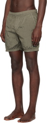 Stone Island Green B100004 Nylon Metal Swim Shorts