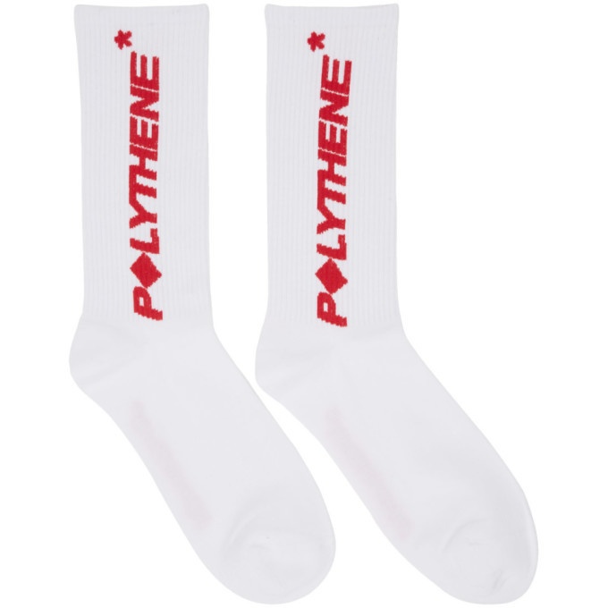 Photo: Polythene* Optics White Logo Socks