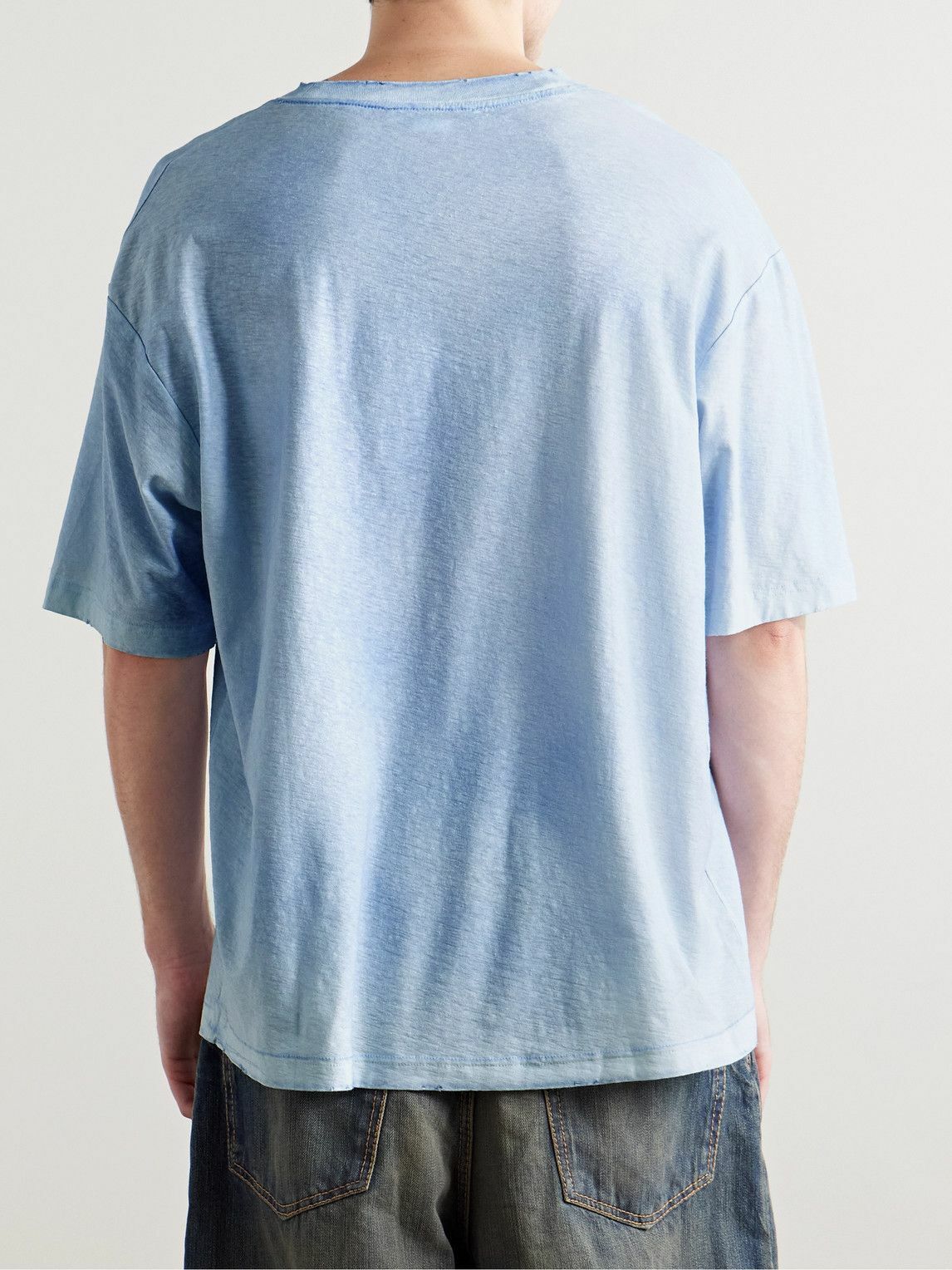 Acne Studios Exford ロゴプリント Tシャツ ダークブルー Acne Studios Exford U 1996 Logo T-Shirt | Saks Fifth Avenue