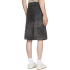 Off-White Black Owr Grad Cot Carpenter Shorts
