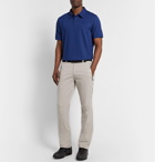 Bogner - Timo Stretch Cotton-Blend Piqué Golf Polo Shirt - Blue